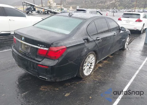 2014 BMW 750I from USA, damaged, VIN WBAYA8C56ED228149